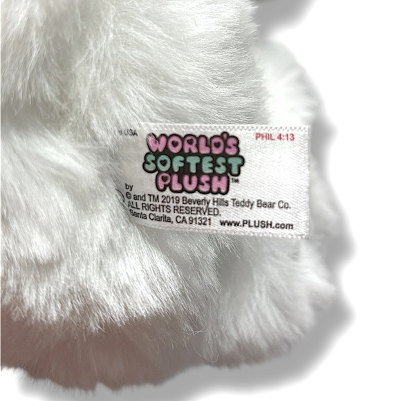WORLDS SOFTEST PLUSH 9” White Dog West Highland Terrier - Picture 9 of 10